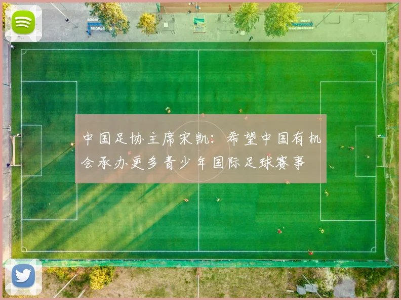 中国足协主席宋凯：希望中国有机会承办更多青少年国际足球赛事